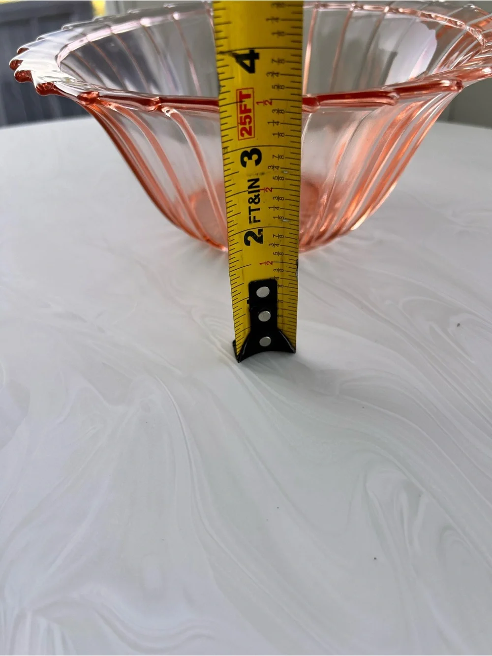 Jeanette Glass vintage pink